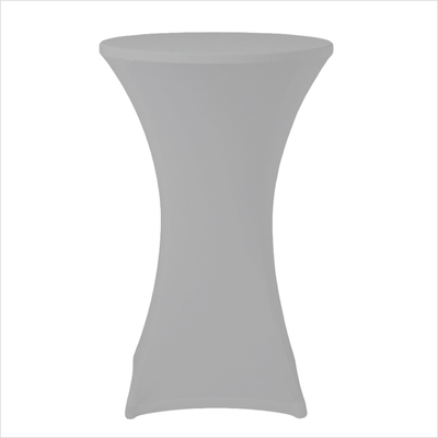 ../frankl24shop/stehtischhusse _classic_, silbergrau fuer plattendurchm. 80 cm